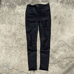 Hudson Nico Midrise Super Skinny Jeans Size 26